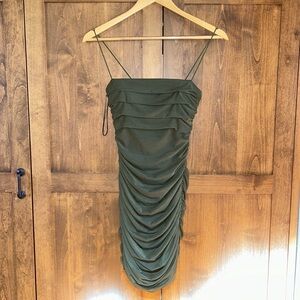 Princess Polly Tara Mini Dress Green